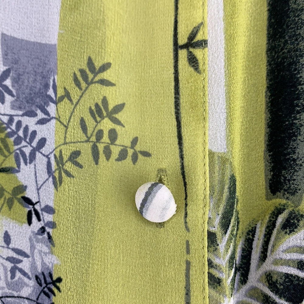 Tess Silk Button Down Blouse - image 8